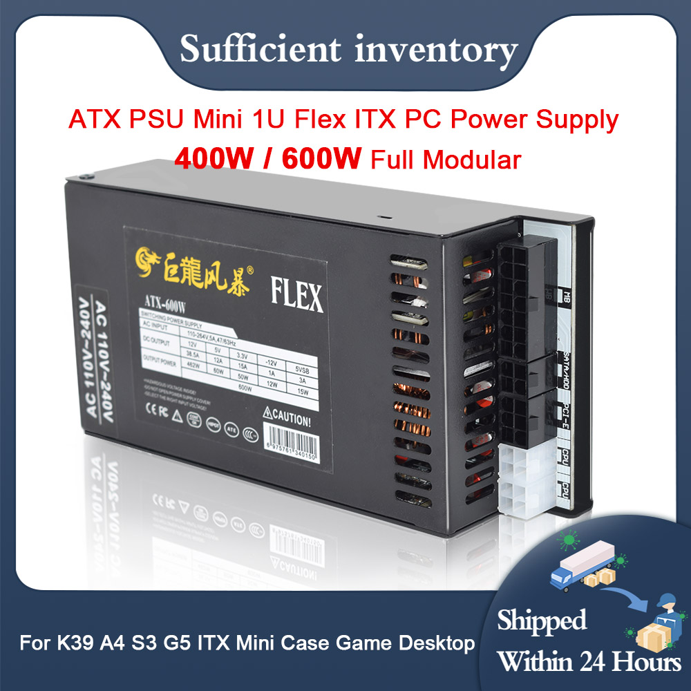 Nueva fuente de alimentación d - Flex Atx Power Supply 600W 1U reseña y precio
