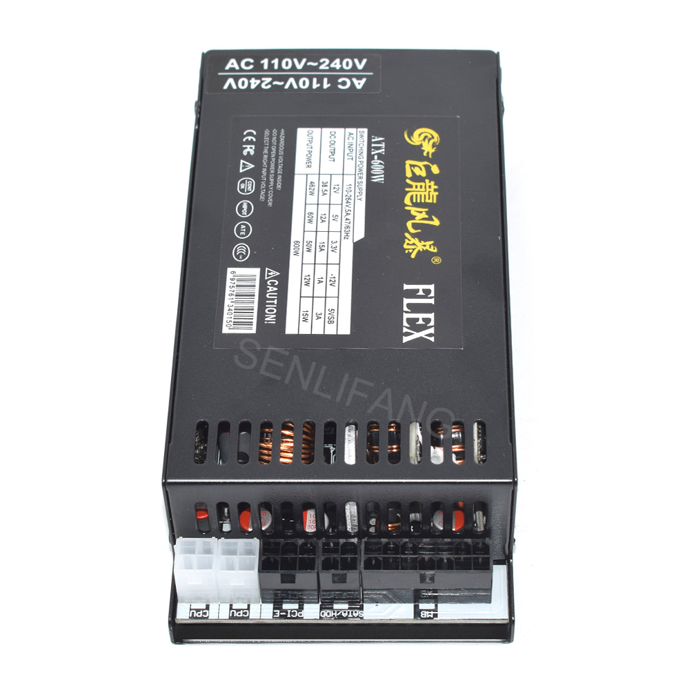 Minifuente de alimentación Mod - Flex Atx Power Supply 600W 1U reseña y precio